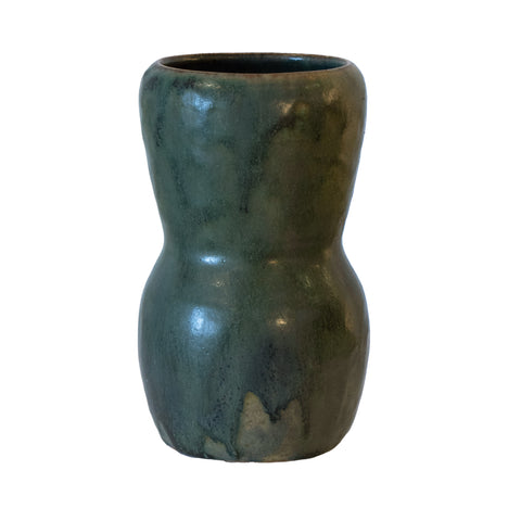 #1078 Stoneware Vase by Patrick Nordstrom