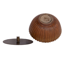 #1015 Stoneware Bowl w/Lid by Arne Bang