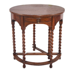 #102 Baroque Style Round Table/Demi Lune