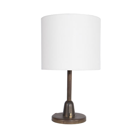#1247 Table Lamp in Patinated Brass, Year Appr. 1940