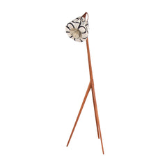 #1266 Floor Lamp in Wood by Uno and Osten Kristiansson