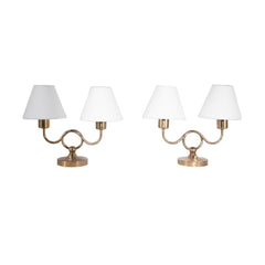 #1353 Pair of Table Lamps by Josef Frank