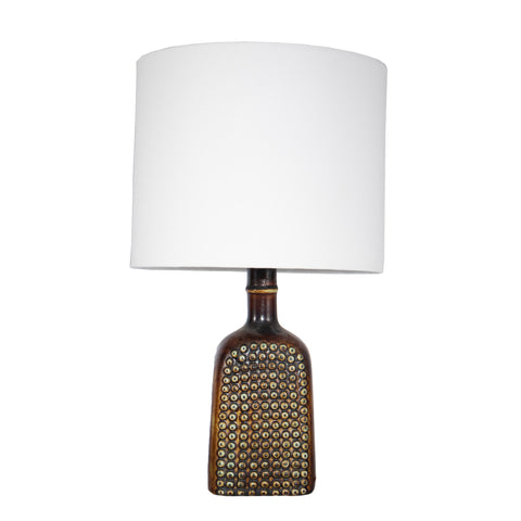 #1365 Stoneware Table Lamp by Stig Lindberg