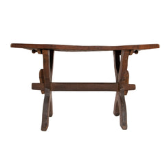 #1375 Baroque Trestle Table,