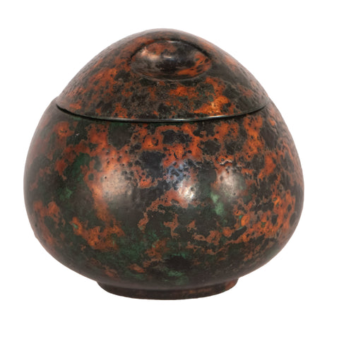 #1393 Biot Sculpture with lid by Hans Hedberg