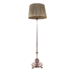 #1406 Silver Plated Floor Lamp by Elis Bergh