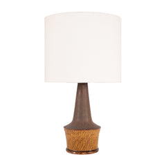 #1484 Stoneware Table Lamp by Nils Kahler