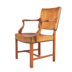 #1584 Arm Chair n Leather by Otto Ostbjerg
