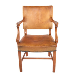 #1584 Arm Chair n Leather by Otto Ostbjerg