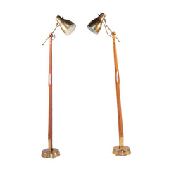 #1590 Pair of Floor Lamps by Hans Bergstrom