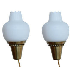 #1591 Pair of Sconces by Hans Bergstrom