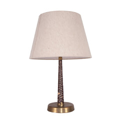 #1593 Table Lamp Wrapped in Leather by Hans Bergstrom