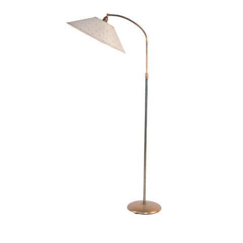 #1607 Floor Lamp in Brass by Bertil Brisborg