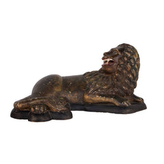 #217 Lion in Wood by Johan August Gustafsson