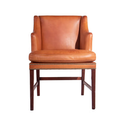 #231 Leather Arm Chair by Ole Wanscher