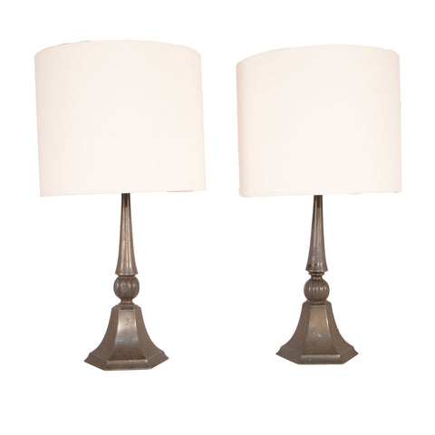 #323 Pair of Table Lamps by Just Andersen