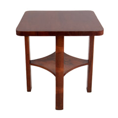 #338 Art Deco Table in Walnut, Year Appr. 1930,