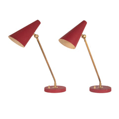 #404 Pair of Desk Lamps by Bertil Brisborg
