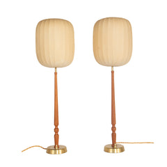 #425 Pair of Hans Bergstrom Floor Lamps