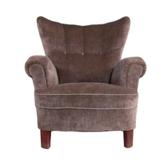 #447 Wing Back Chair in Velvet