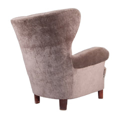 #447 Wing Back Chair in Velvet