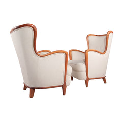 #488 Pair of Lounge Chairs by Carl Axel Acking