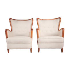 #488 Pair of Lounge Chairs by Carl Axel Acking