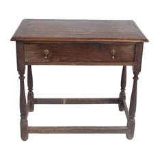 #537 Baroque Table in Oak, Year Appr. 1740