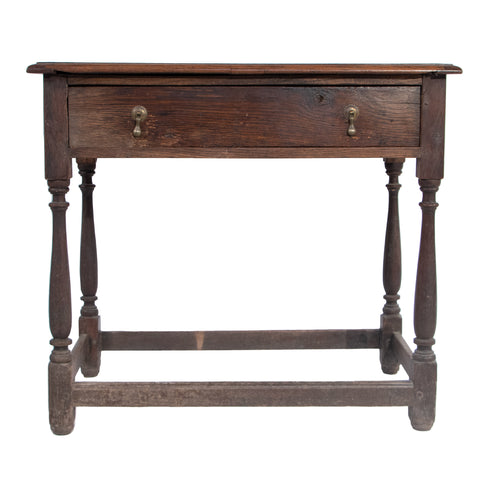 #537 Baroque Table in Oak, Year Appr. 1740