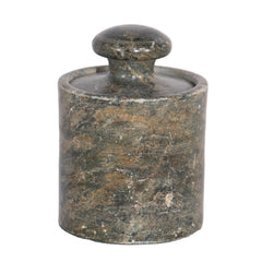 #543 Bowl with Lid in Marble