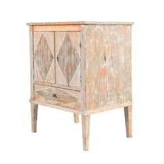 #7 Gustavian Bed Side Cabinet