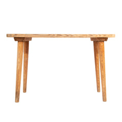 #728 Wooden Pine Table