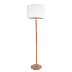 #804 Floor Lamp Wrapped in Leather, Year Appr. 1950