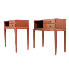 #888 Pair of Bedside Tables by Frits Schlegel