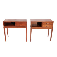 #888 Pair of Bedside Tables by Frits Schlegel