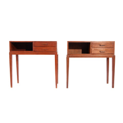 #888 Pair of Bedside Tables by Frits Schlegel