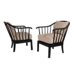 #89 Pair of Lounge Chairs by Otto Schulz