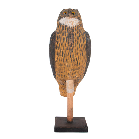 #943 Paper Mache Owl