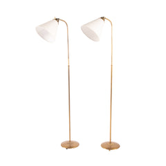 #955 Pair of Adjustable Floor Lamps by Bertil Brisborg