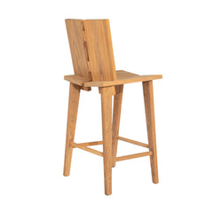 #3002 Storm-Bar Stool in Teak