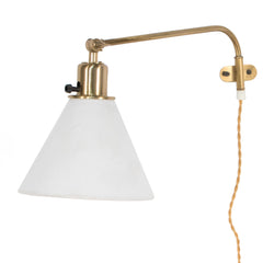 #1 Pair of Wall Sconces in Brass by Josef Frank
