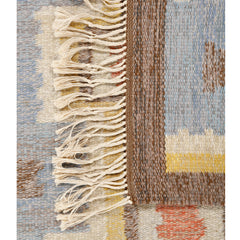 #1111 Vintage Swedish Flatweave Rug
