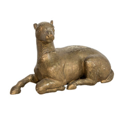 #1024 Wood Sculpture of a Calf