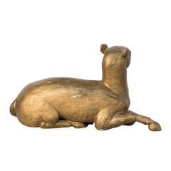 #1024 Wood Sculpture of a Calf