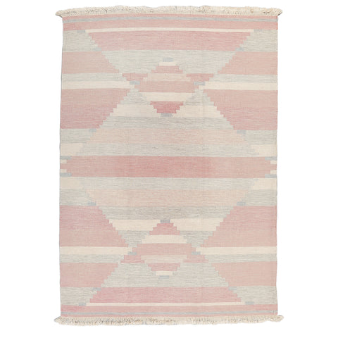 #1046 Vintage Swedish Flatweave Rug
