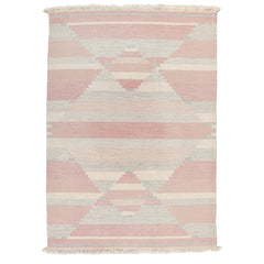 #1046 Vintage Swedish Flatweave Rug