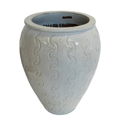 #1126 Stoneware Vase By Klaus Wettergren