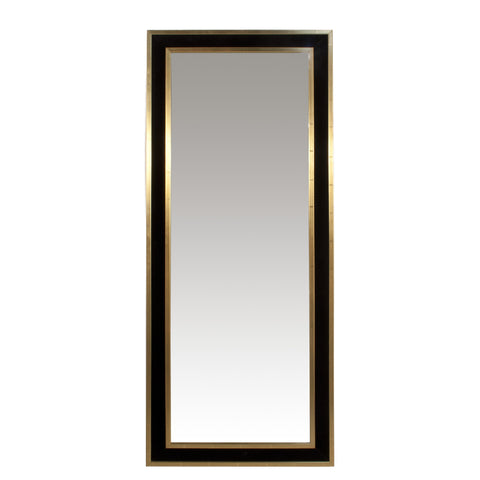 #112 Mirror in Brass and Velvet by Estrid Ericson