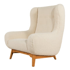 #1138 Lounge Chair in Boucle