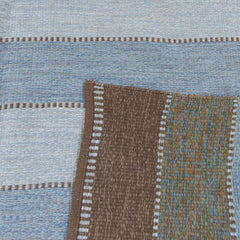 #1188 Vintage Swedish flat weave Rug